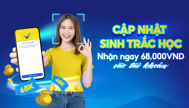 CẬP NHẬT SINH TRẮC HỌC, TÀI KHOẢN NGẬP TRÀN LỘC